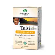 Organic India Tulsi Honey Chamomile (18 Tea Bags)